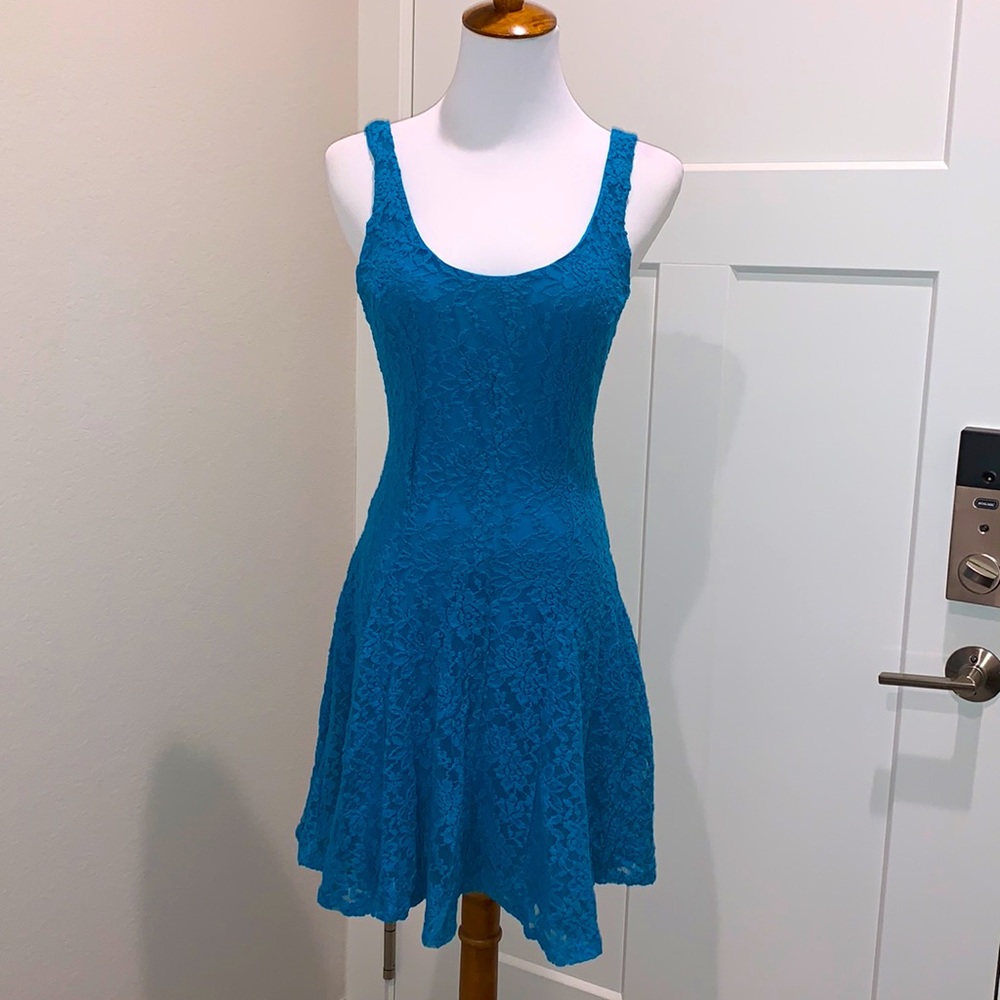 Love, Fire Lace Dress